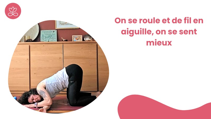 16. On se roule et de fil en aiguille, on se sent mieux